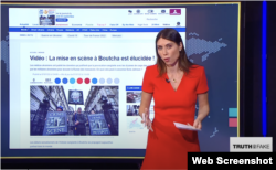 Russian created French website falsely claims Bucha massacre in Ukraine was staged; Photo credit: France 24