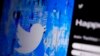 The Twitter splash page is seen on a digital device on April 25, 2022, in San Diego. (AP Photo/Gregory Bull, File)