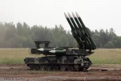 Russian Buk M1 Surface-to-Air missile system