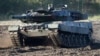 A Leopard 2 tank is pictured during a demonstration event held for the media by the German Bundeswehr in Munster near Hannover, Germany, Wednesday, Sept. 28, 2011. (AP Photo/Michael Sohn, File)