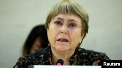 United Nations Human Rights chief Michelle Bachelet said on June 16, 2022, that "[T]he horrors inflicted on the civilian population will leave their indelible mark, including on generations to come." (Reuters)