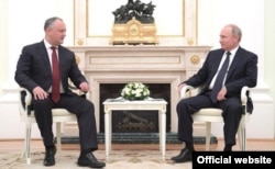 Moldova, Russia, Moldovan president Igor Dodon met Russian president Vlaidmir Putin, Moscow, 15 july 2018