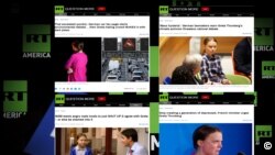 A collage of headlines showing RT’s relentlessly negative coverage of 16-year old Swedish climate activist Greta Thunberg. Experts have attributed Russia’s strong opposition to climate change action to the country’s heavy dependence on oil and gas.