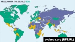 Freedom House, Freedom in the World 2019 