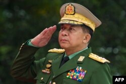 Military Commander-in-Chief Gen. Min Aung Hlaing.