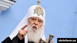 UKRAINE – Patriarch Filaret of the Ukrainian Orthodox Church of Kiev's Patriarchy. Kyiv, July 26, 2018