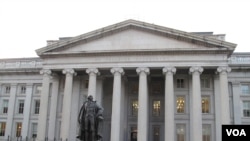 Washington, DC -- U.S. Treasury Department.