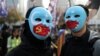HONG KONG – Protesters rally in support of Xinjiang Uighurs' human rights on December 22, 2019.