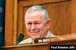 Rep. Dana Rohrabacher, R-Calif., participates in a House Foreign Affairs Committee hearing on Russia on Capitol Hill in Washington, June 14, 2016.