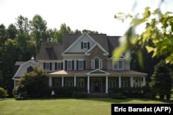 U.S. -- Photo shot shows the house of alleged spy Oleg Smolenkov, in Stafford, Virginia, September 10, 2019.