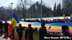 Moldova - Marea Adunare Centenară, The Great Centennial Assembly, Chișinău, March 25, 2018.