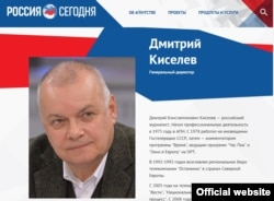Dmitry Kiselyov, CEO, MIA ROSSIYA SEGODNYA
