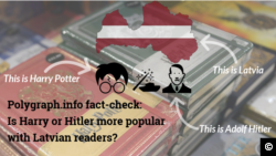 Polygraph Graphic Harry Potter Hitler Latvia Fact-Check