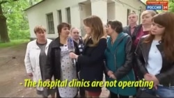 Clip from Putin's Direct Line with residents of Strunino
