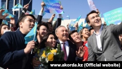 Kazakhstan - Almaty - Ex-president Nursultan Nazarbayev is visiting the city, March 26, 2019. 