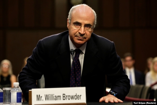 U.S. -- Hermitage Capital CEO William Browder arrives to testify before a continuation of Senate Judiciary Committee hearing on alleged Russian meddling in the 2016 presidential election on Capitol Hill in Washington, July 27, 2017.