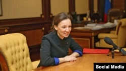 Anna Kuznetsova, the President's Commissioner for Children's Rights, is #31 on the US Treasury's recently published list.