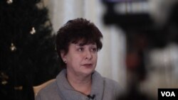Irina Butina, Barnaul, Russia, January 11, 2019 (R. Marquina-Montanana/VOA).