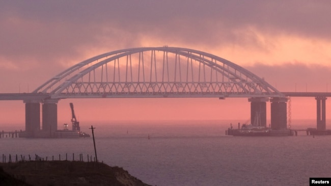 UKRAINE - Kerch Bridge, 26 Nov 2018