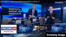 Vesti Nedeli Dmitry Kiselyov screen grab