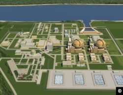Model of the prospective Belene Nuclear Power Plant