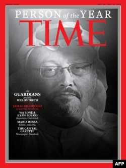 Time Mag chose Jamal Khashoggi as its person of the year 2018