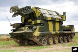 RUSSIA -- A Russian Tor-M1 missile system similar to those supplied to Iran in 2006 is photographed in an undisclosed location in Russia, July 28, 2005