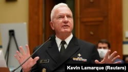 U.S. Assistant Secretary for Health Admiral Brett P. Giroir testifies at a House Select Subcommittee on the Coronavirus Crisis hearing on Capitol Hill in Washington, U.S., July 2, 2020. 