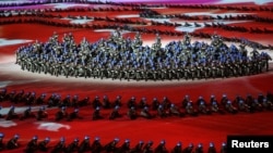 Opening ceremony of the 7th CISM Military World Games in Wuhan on October 18, 2019. (Reuters) 
