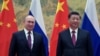 Russian President Vladimir Putin attends a meeting with Chinese President Xi Jinping in Beijing, China February 4, 2022. (Aleksey Druzhinin/Sputnik/Kremlin via REUTERS)