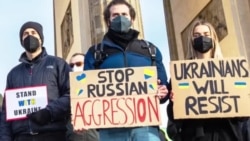 RT Chief Spouts Ukraine Disinfo, Extermination Camp Lie